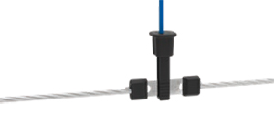 Litzclip Verbinder für Schafsnetze