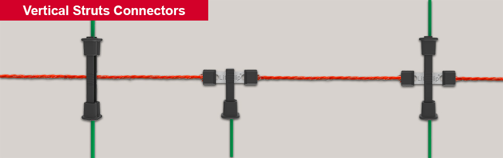 Litzclip Vertical Struts Connectors