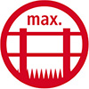 Symbol für Kilometerangabe