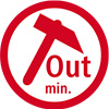 Symbol für minimale Entladeenergie