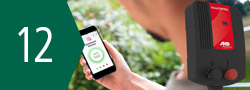 Funktionstest des elektrischen Weidezauns mit FenceControl