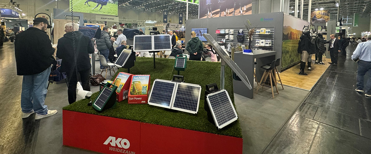 AKO Messestand auf der spoga horse 2024