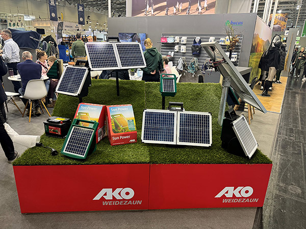 AKO Messestand auf der spoga horse 2024