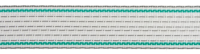 AKO Premium Plus Weidezaunband Breite: 40 mm weiß / grün 449125 Länge: 200 m 