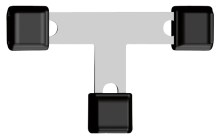 Poly Wire T-Connector Litzclip®