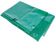 Gable tarpaulin