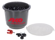 Isolateur annulaire avec embout de vissage et seau réutilisable